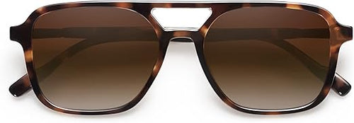 SOJOS Retro Aviator Sunglasses for Women Men,Trendy Rectangle Womens Mens Shades Sun Glasses SJ2202