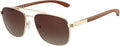 ZENOTTIC Aviator Wood Polarized Sunglasses for Men 100% UV Protection Fishing Driving Golf