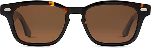 KIAURA Kaufmann Polarized Sunglasses, UV400 Protection, Memory Acetate Frames, XL & Original Sizes