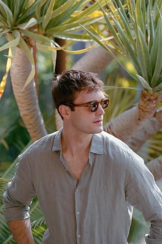 KIAURA Kaufmann Polarized Sunglasses, UV400 Protection, Memory Acetate Frames, XL & Original Sizes